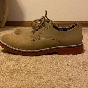 Suede dress shoes